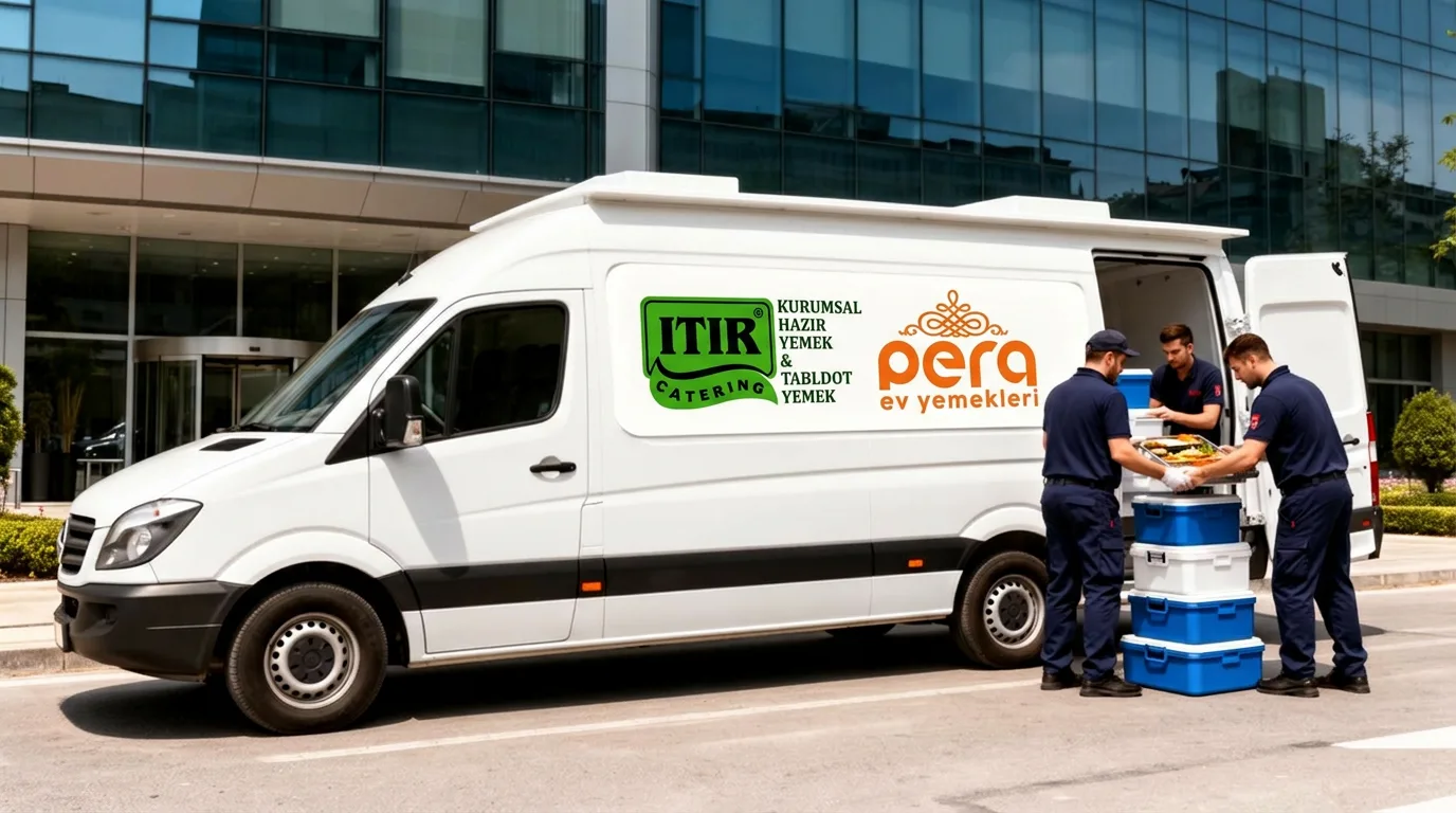 Itır Catering sevkiyat aracı